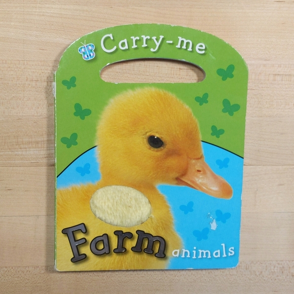 carry me farm animals baby toddler touch & feel board book - Picture 2 of 7